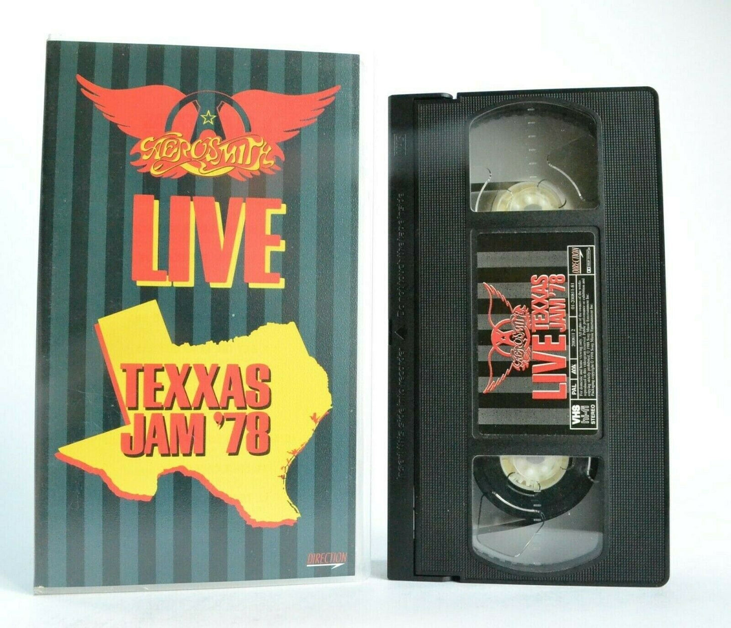 Areosmith: Live Texxas Jam'78 - Classic Rock Band - Steven Tyler - Music - VHS-