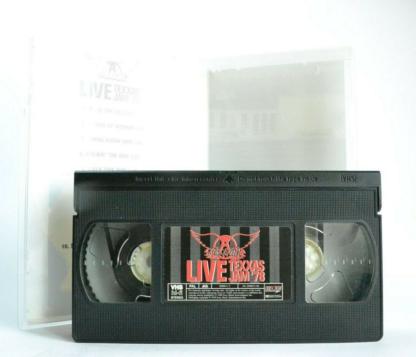 Areosmith: Live Texxas Jam'78 - Classic Rock Band - Steven Tyler - Music - VHS-