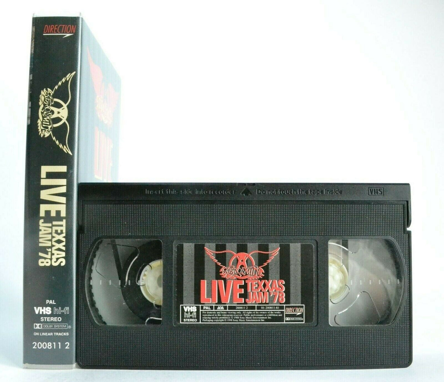 Areosmith: Live Texxas Jam'78 - Classic Rock Band - Steven Tyler - Music - VHS-