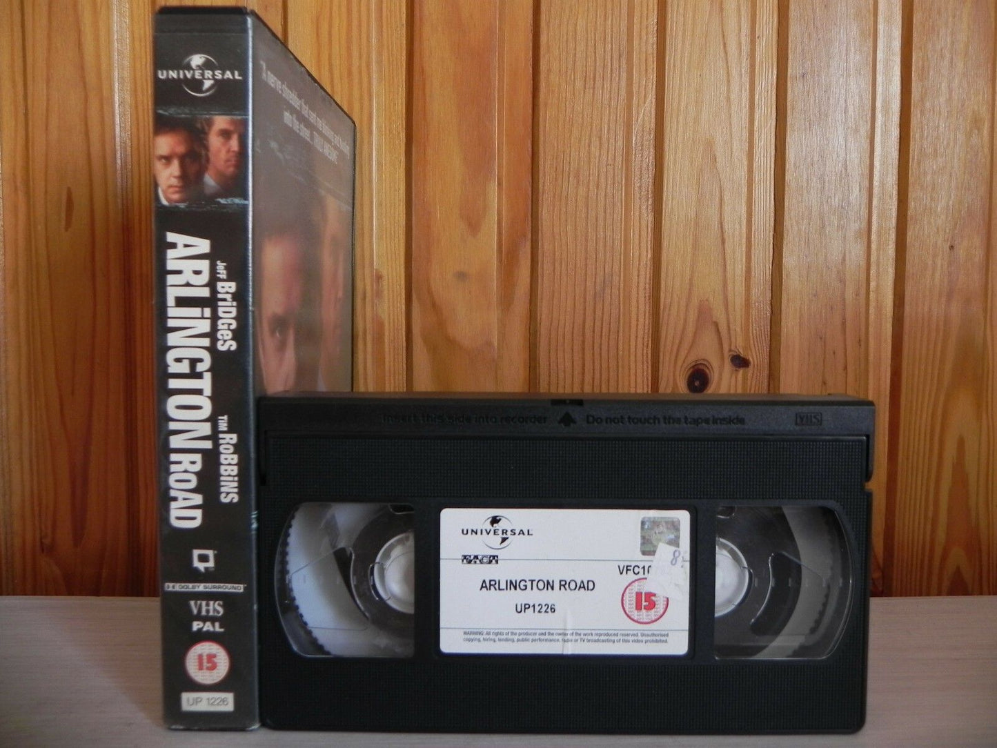 Arlington Road - Big-Box - Ex-Rental - Nerve Shredding Drama - Jeff Bridges VHS-