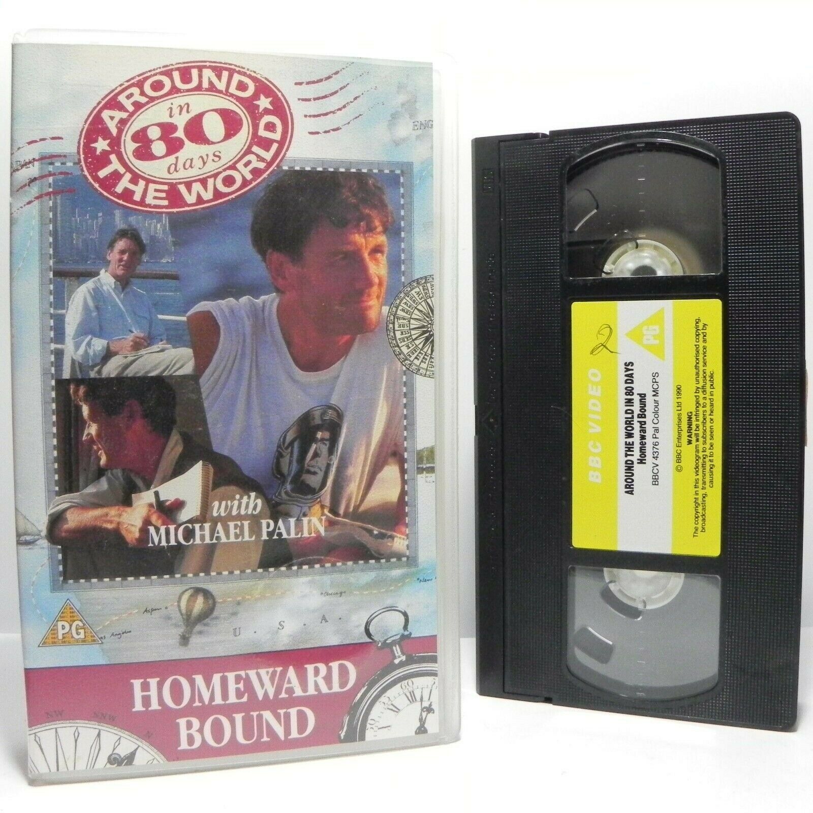 Around The World In 80 Days: By Michael Palin - Homeward Bound - TV Series - VHS-