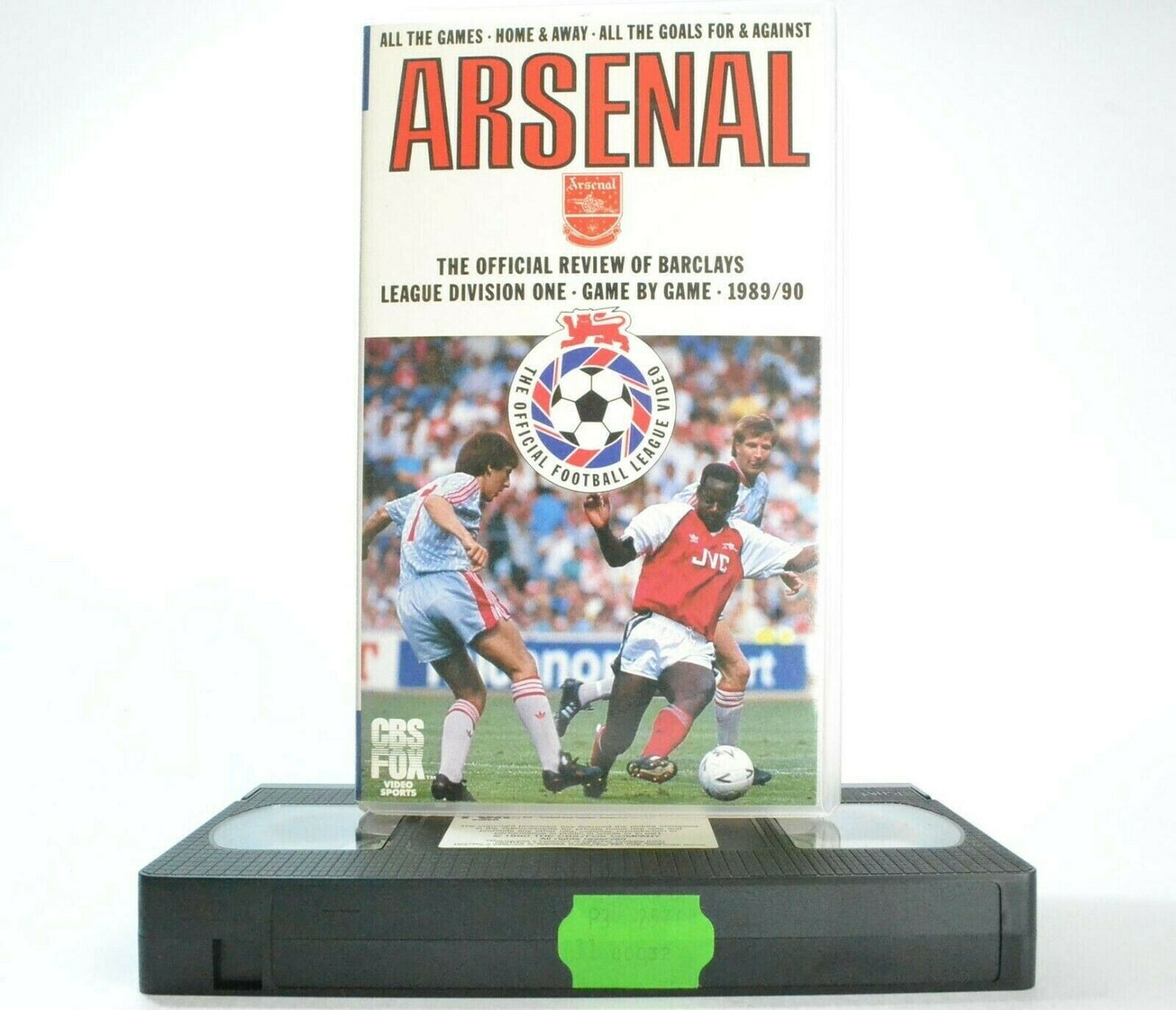 Arsenal F.C.: Season Review 1989/90 - CBS/FOX (1990) - Football - Sports - VHS-