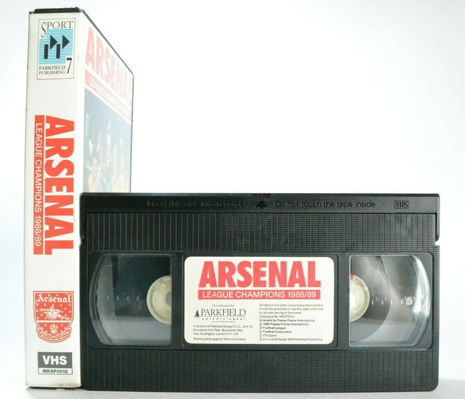 Arsenal: League Champions 1988/89 - Arsenal F.C. - Gunners - Sports - Pal VHS-