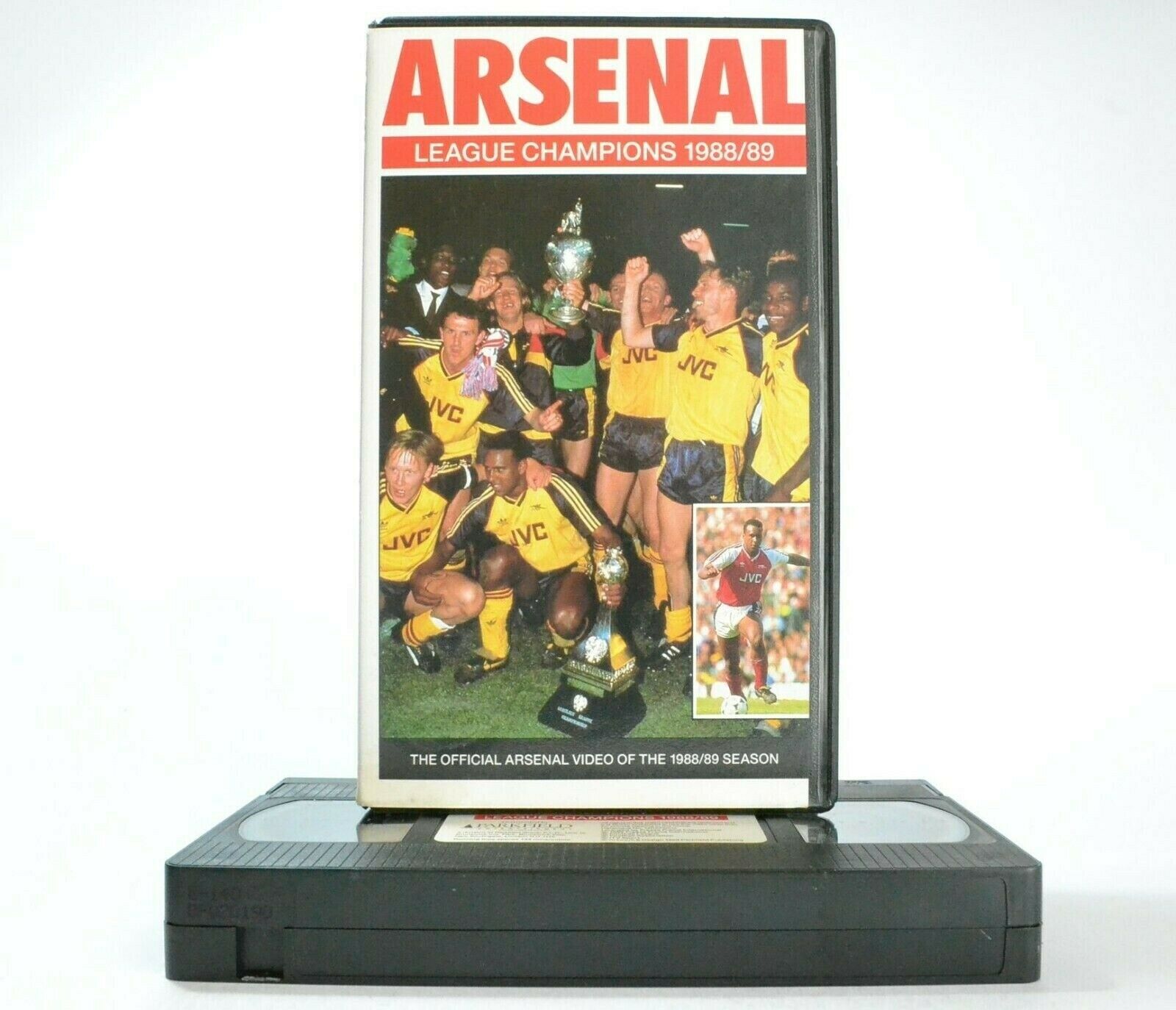 Arsenal: League Champions 1988/89 - Arsenal F.C. - Gunners - Sports - Pal VHS-