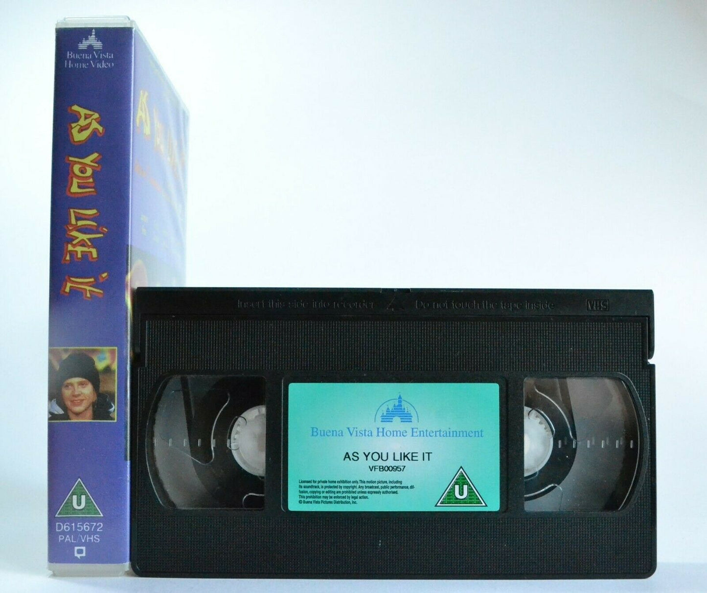 As You Like It (1992): Based On W.Shakespeare Comedy - Romance - James Fox - VHS-