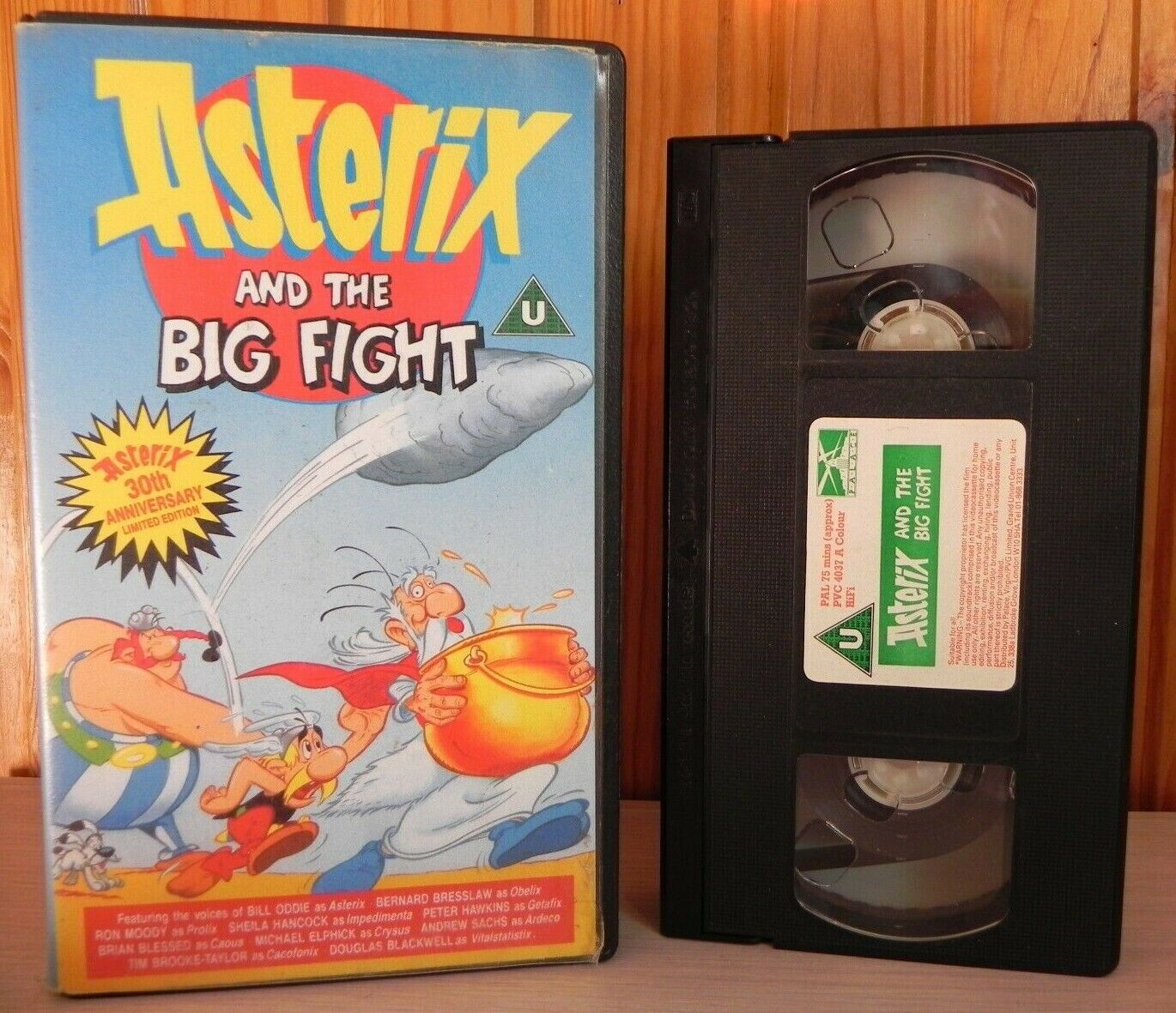 Asterix And The Big Fight: (1989) Animated - Classic Adventures - Kids - VHS-