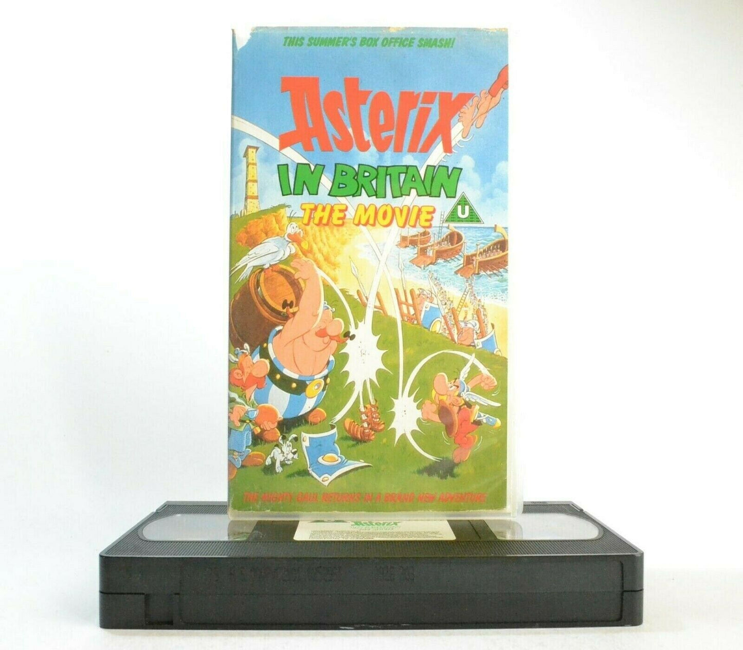 Asterix In Britain: The Movie (1986) - Animated - Classic Adventures - Pal VHS-