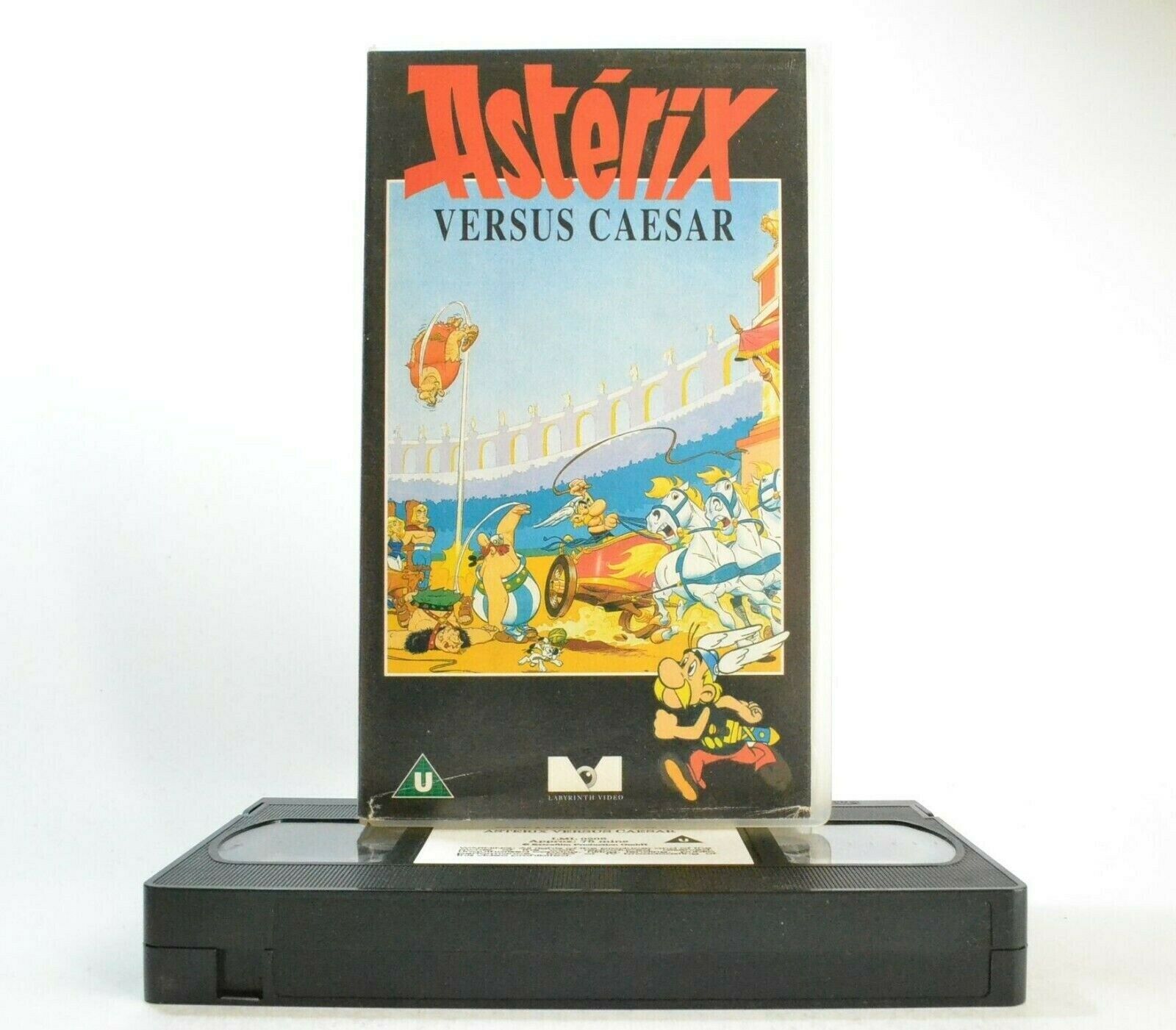 Asterix Versus Caesar: Animated Classic (1985) - R.Goscinny/A.Uderzo - Pal VHS-