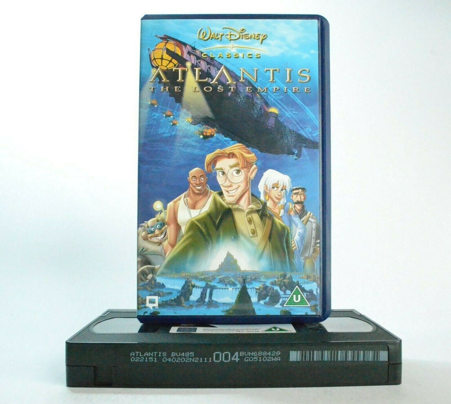 Atlantis: The Lost Empire - 39th Disney Classic - Animated - Children's - VHS-