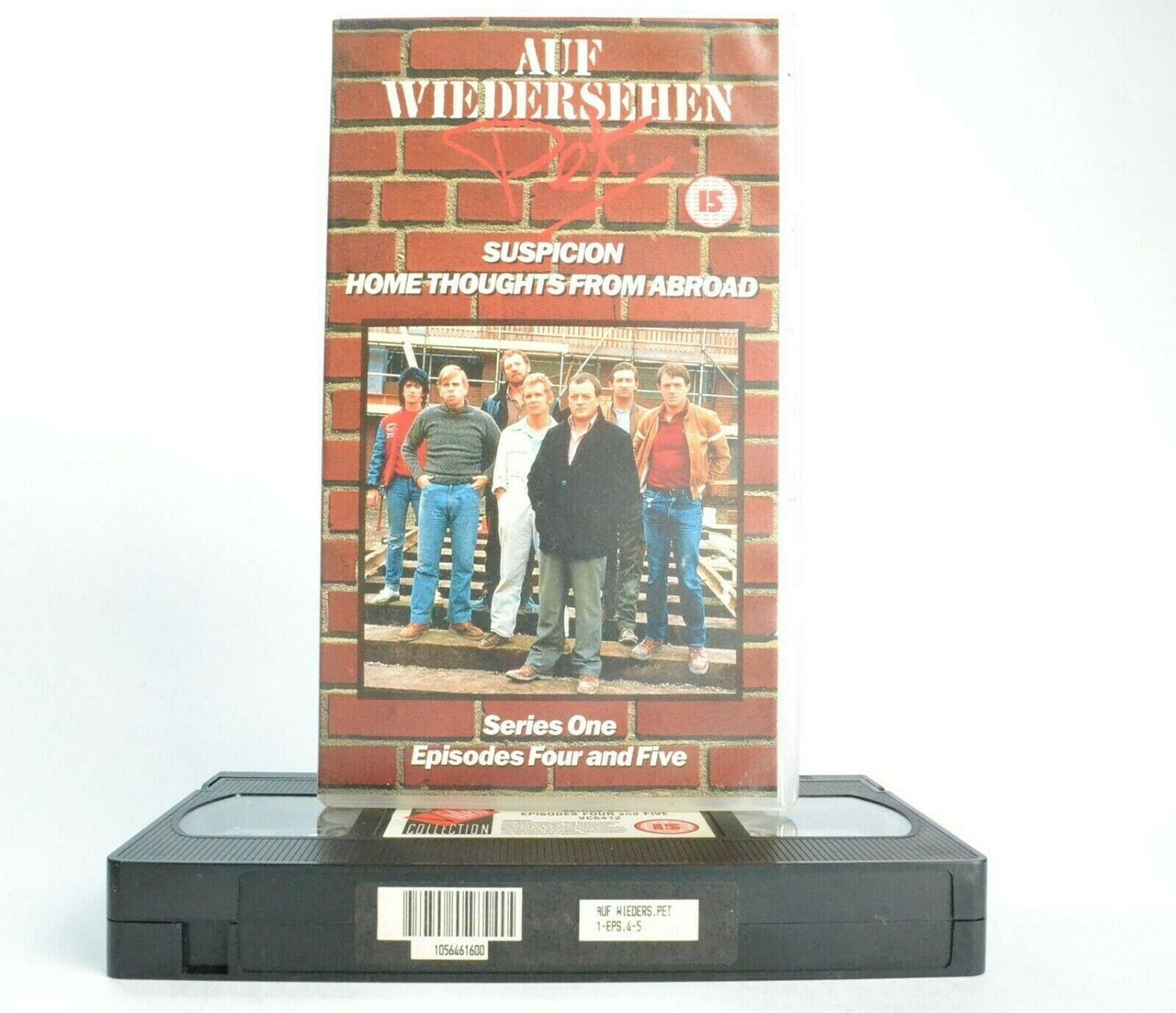 Auf Wiedersehen Pet - Series One - Episodes 4,5 - TV Show - Retro - Pal VHS-