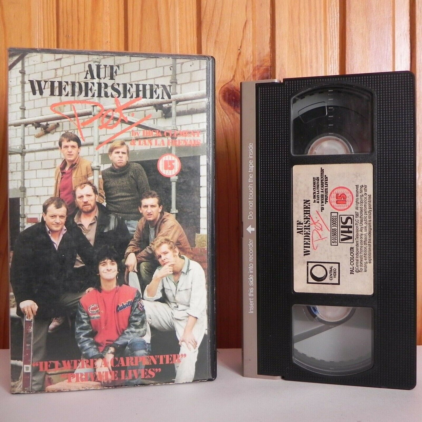 Auf Wiedershen Pet - Funniest Comedy Series - Vintage - British Television - VHS-