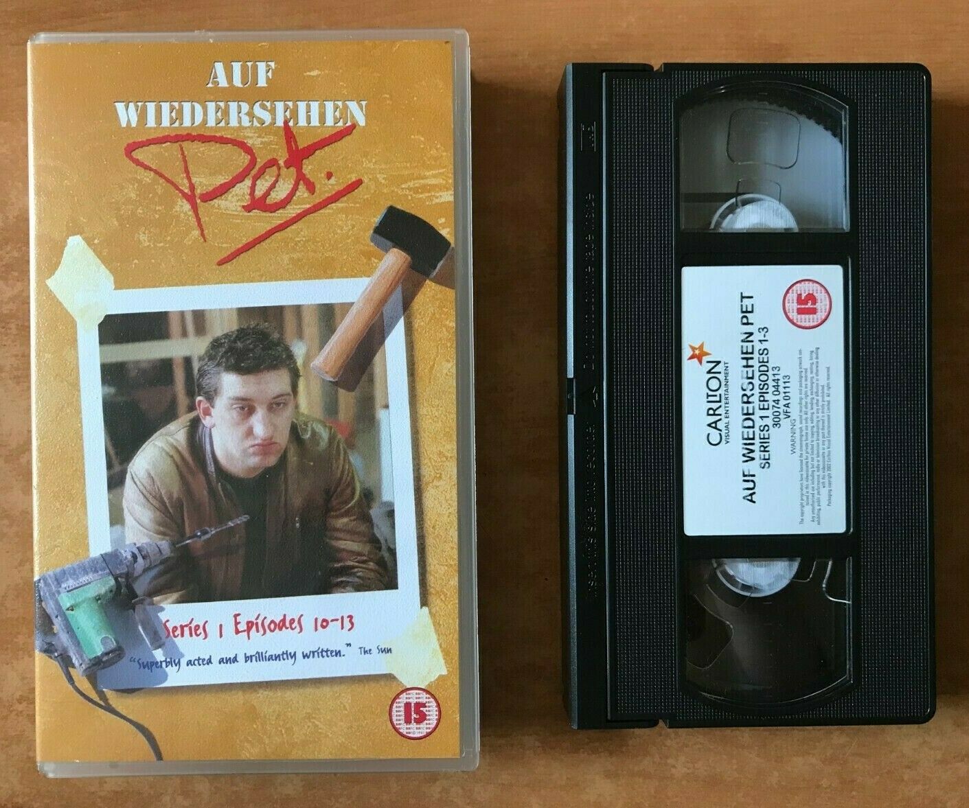 Auf Wiedershen Pet (Series 1, Ep. 10-13): Last Rites - TV Series - Comedy - VHS-