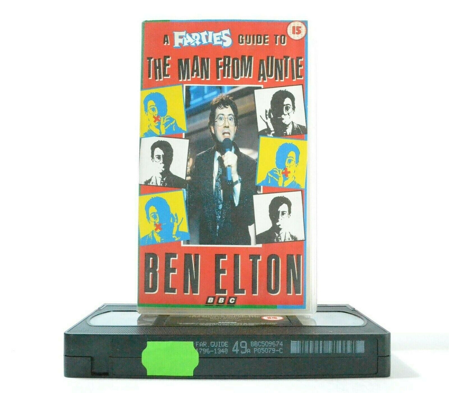 BBC - A Farties Guide: To a Man From Aunty; BEN ELTON - Stand Up - Comedy - VHS-