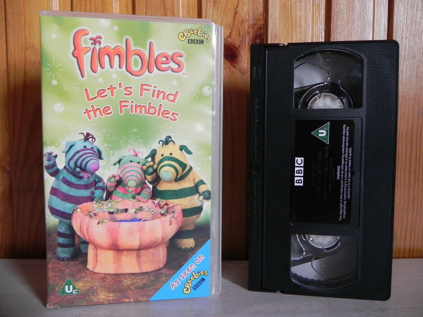 BBC: Let's Find The Fimbles - Education (Ragdoll) Children's Songs Action - VHS-