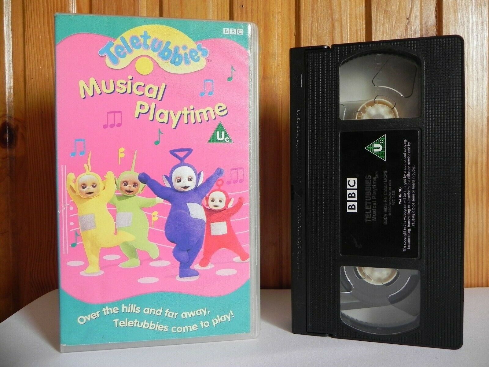 BBC - Teletubbies: Musical Playtime - Learning - Fun - Come To Play - Pal VHS-