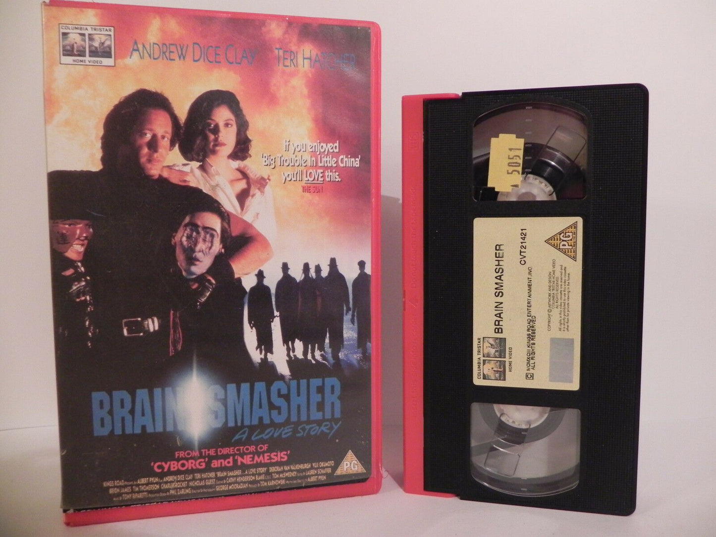 BRAIN SMASHER - Like Big Trouble In Little China - Teri Hatcher - Big Box - VHS-