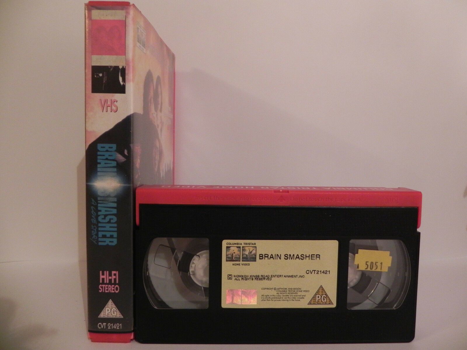 BRAIN SMASHER - Like Big Trouble In Little China - Teri Hatcher - Big Box - VHS-