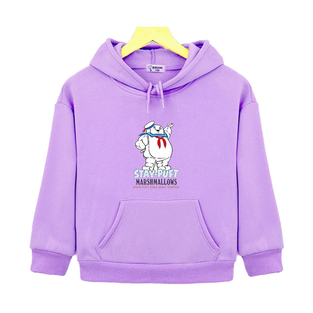 Baby Boys Ghostbusters Hoodie - "The Choice Is Made" Sweatshirt Kids Sportswear-purple-130-