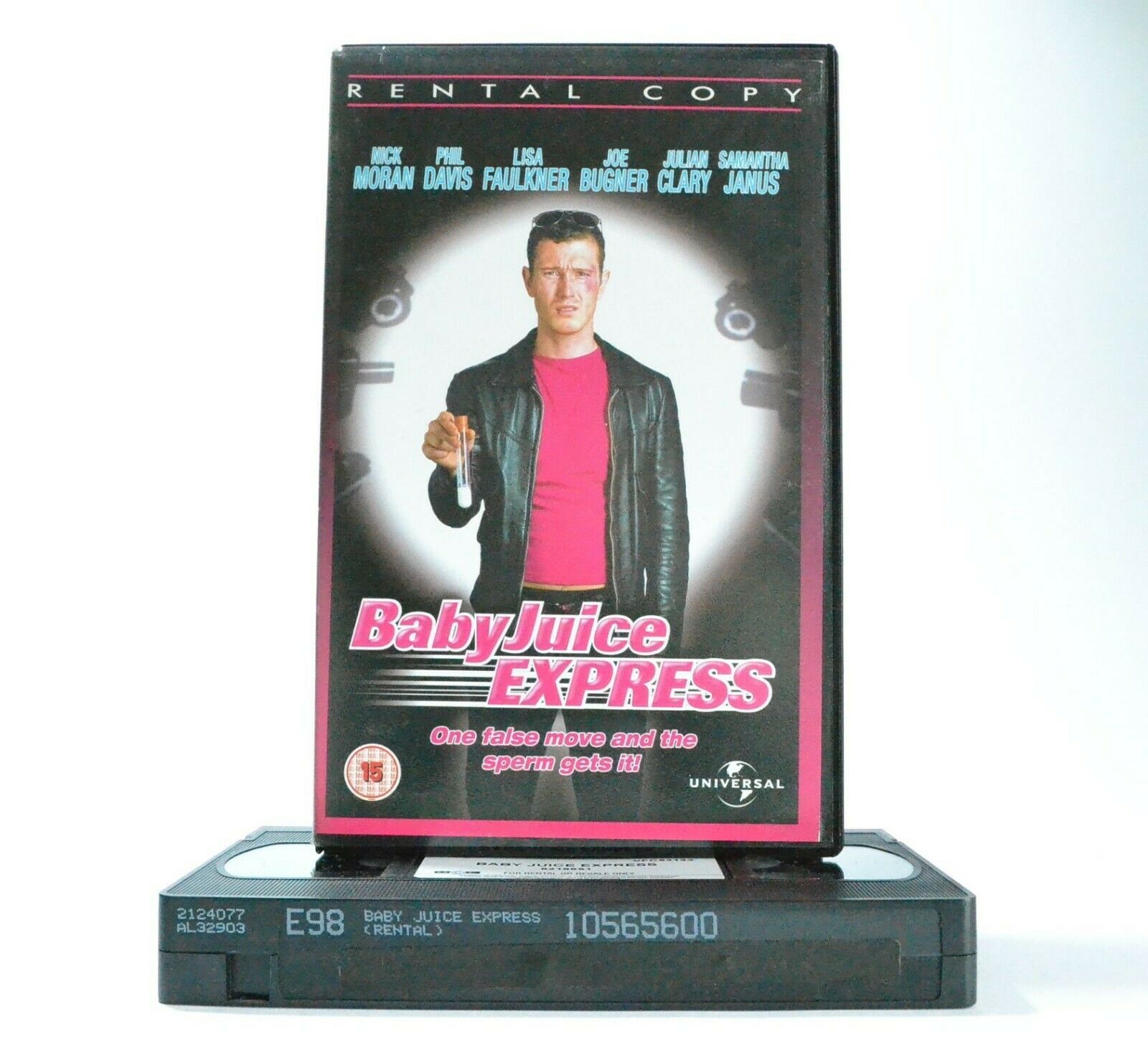 Baby Juice Express: British Crime Comedy (2004) - Large Box - Nick Moran - VHS-