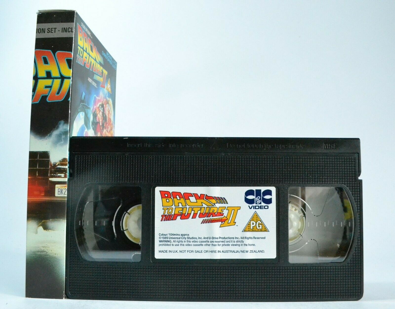 Back To The Future 2 (1989); [Widescreen] Carton Box - Christopher Lloyd - VHS-