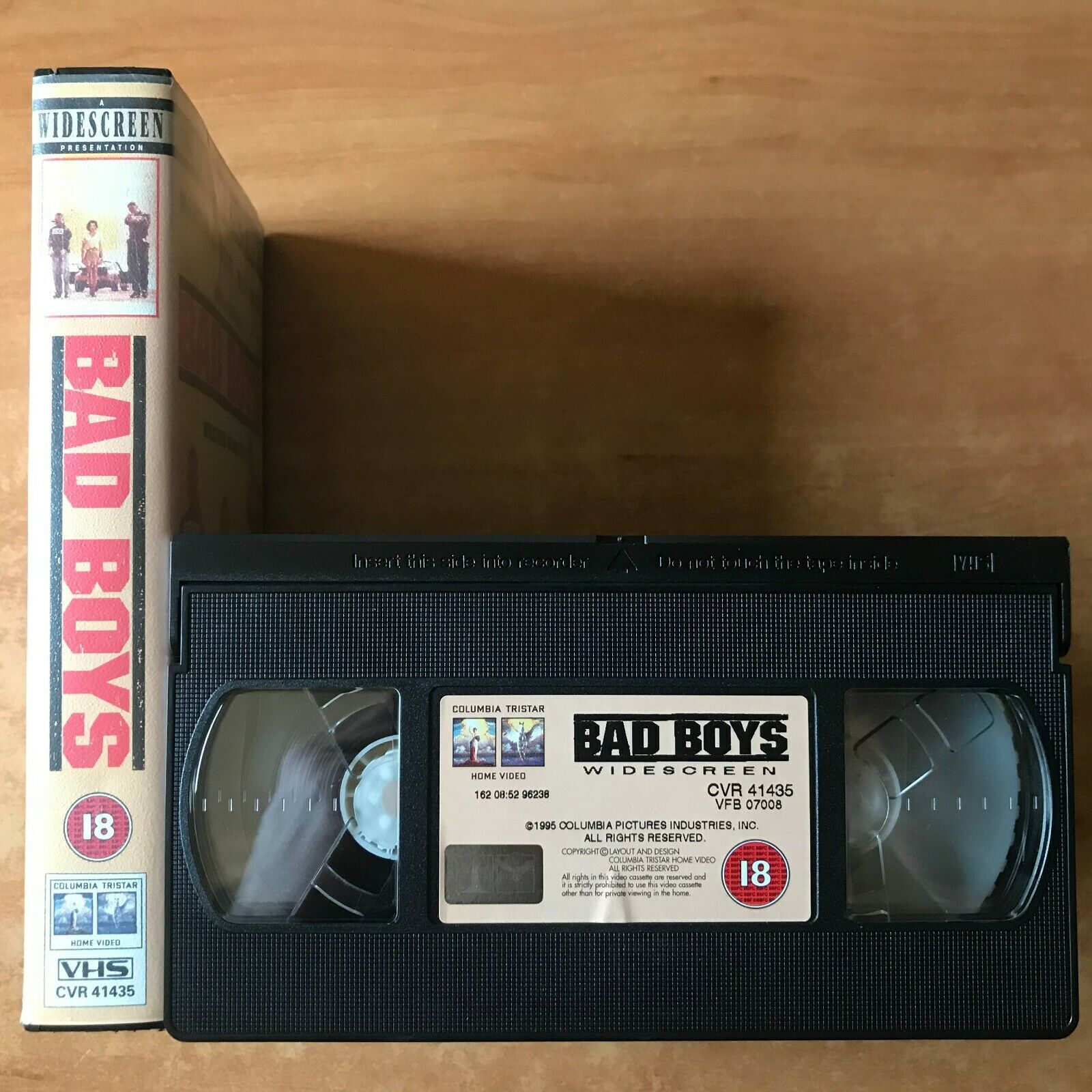 Bad Boys (1995); [Michael Bay]: Explosive Action - Widescreen - Will Smith - VHS-