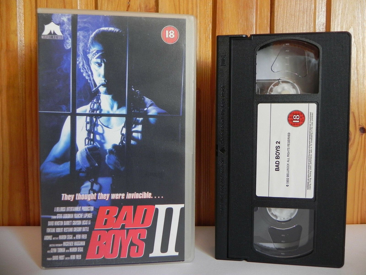 Bad Boys 2 - Marquee Pictures - Action - Steve Lieberman - Gregory Battle - VHS-