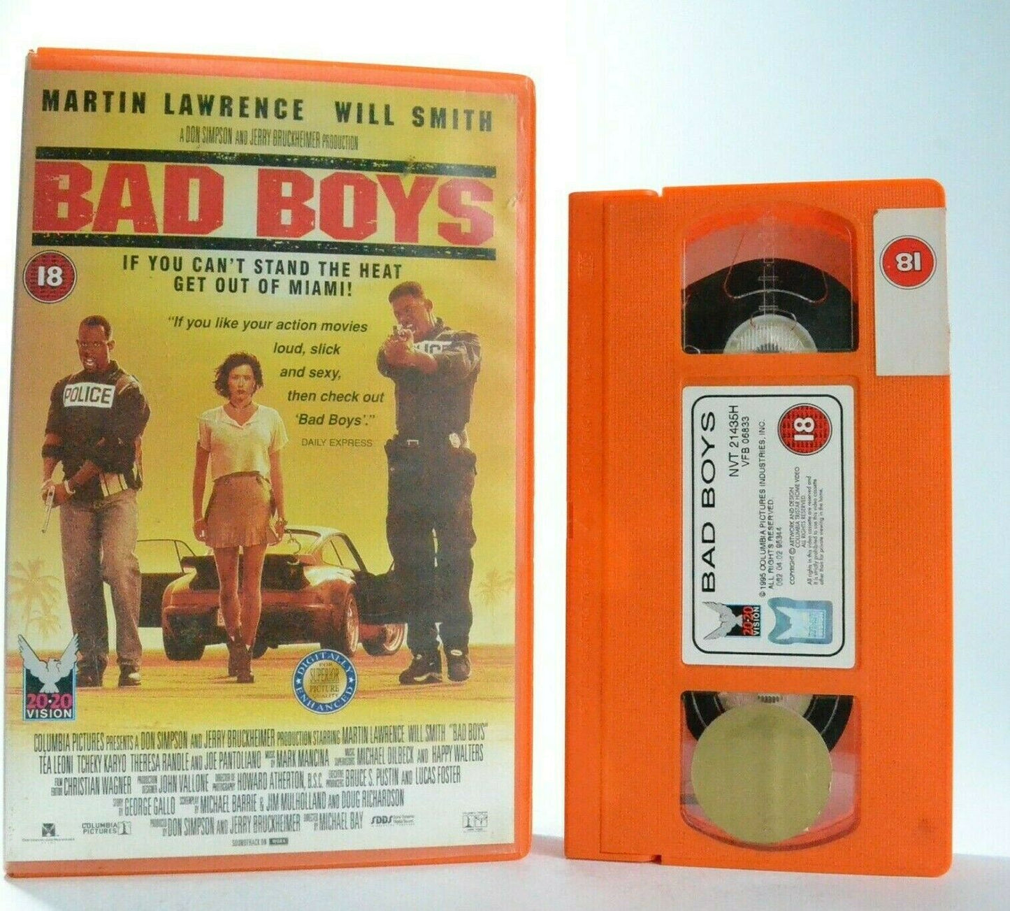 Bad Boys: 20/20 Vision (1995) - Action - Large Box - M.Lawrence/W.Smith - VHS-