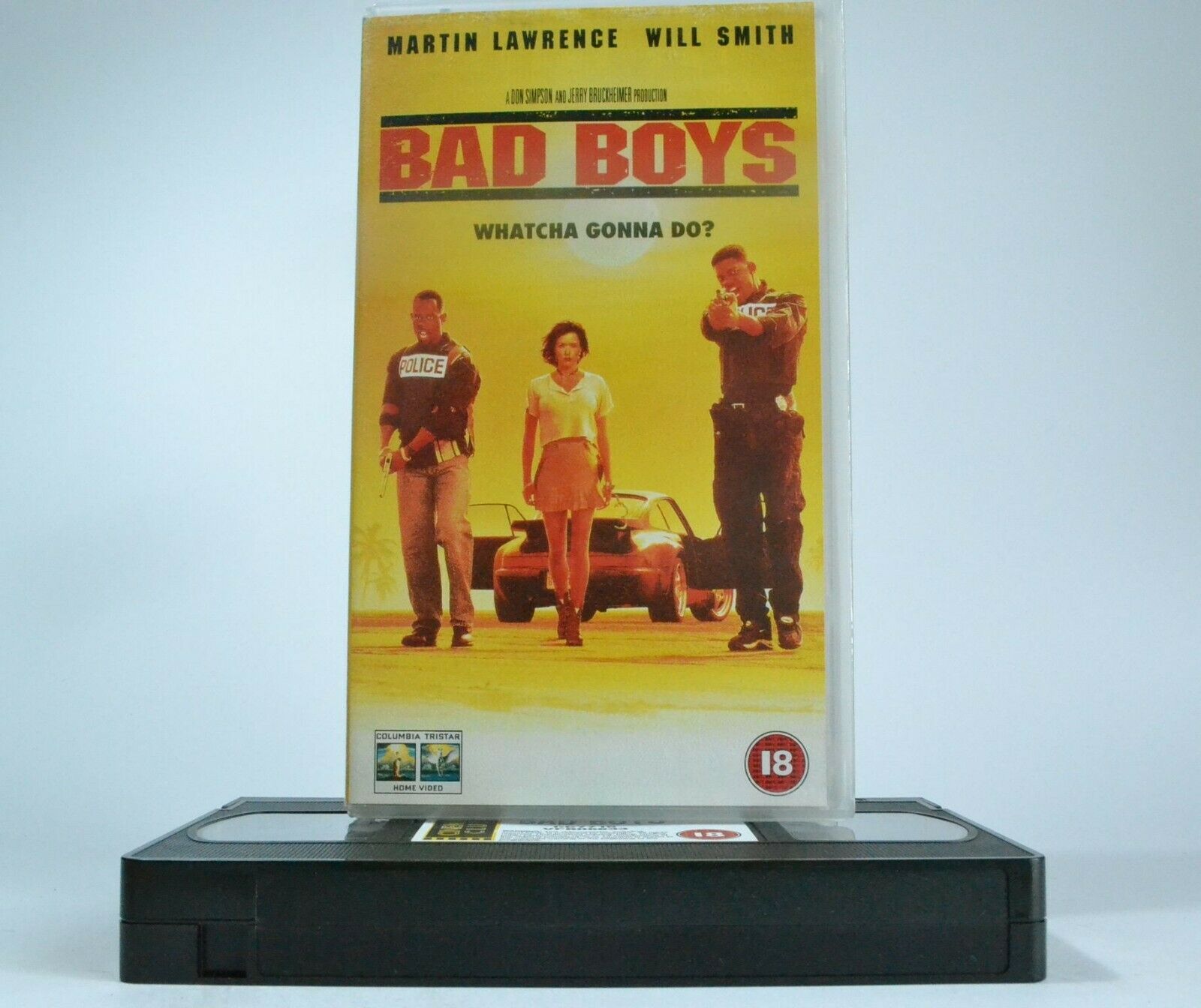 Bad Boys: Michael Bay - Explosive Action - Will Smith/Martin Lawrence - Pal VHS-