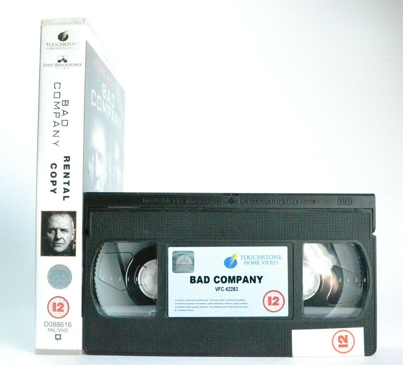 Bad Company (2002); Action - Big Box - Anthony Hopkins - Pal VHS-