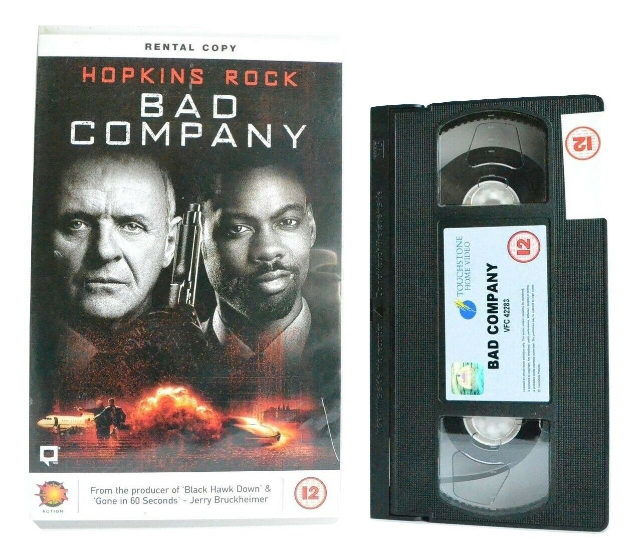 Bad Company (2002); Action - Big Box - Anthony Hopkins - Pal VHS-