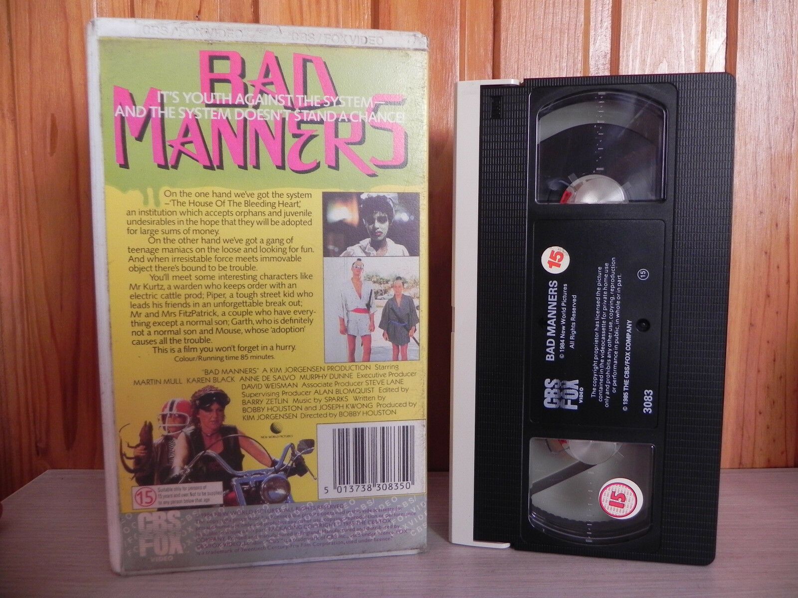 Bad Manners - Early CBS/FOX Release - Pre-Cert - Mental Comedy - 1984 Pal - VHS-