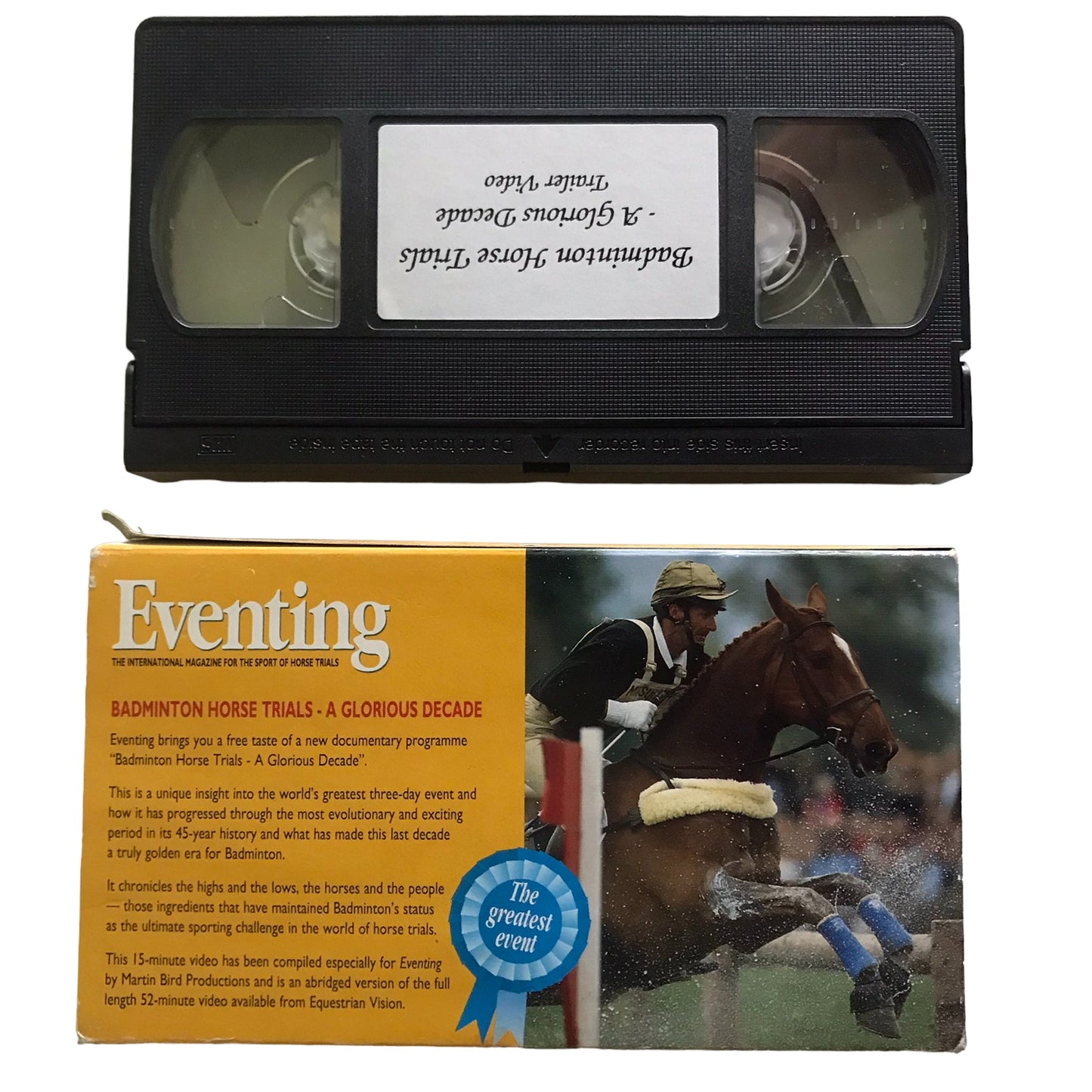 Badminton Horse Trials - A Glorious Decade - Equestrian Vision - Action - Pal - VHS-