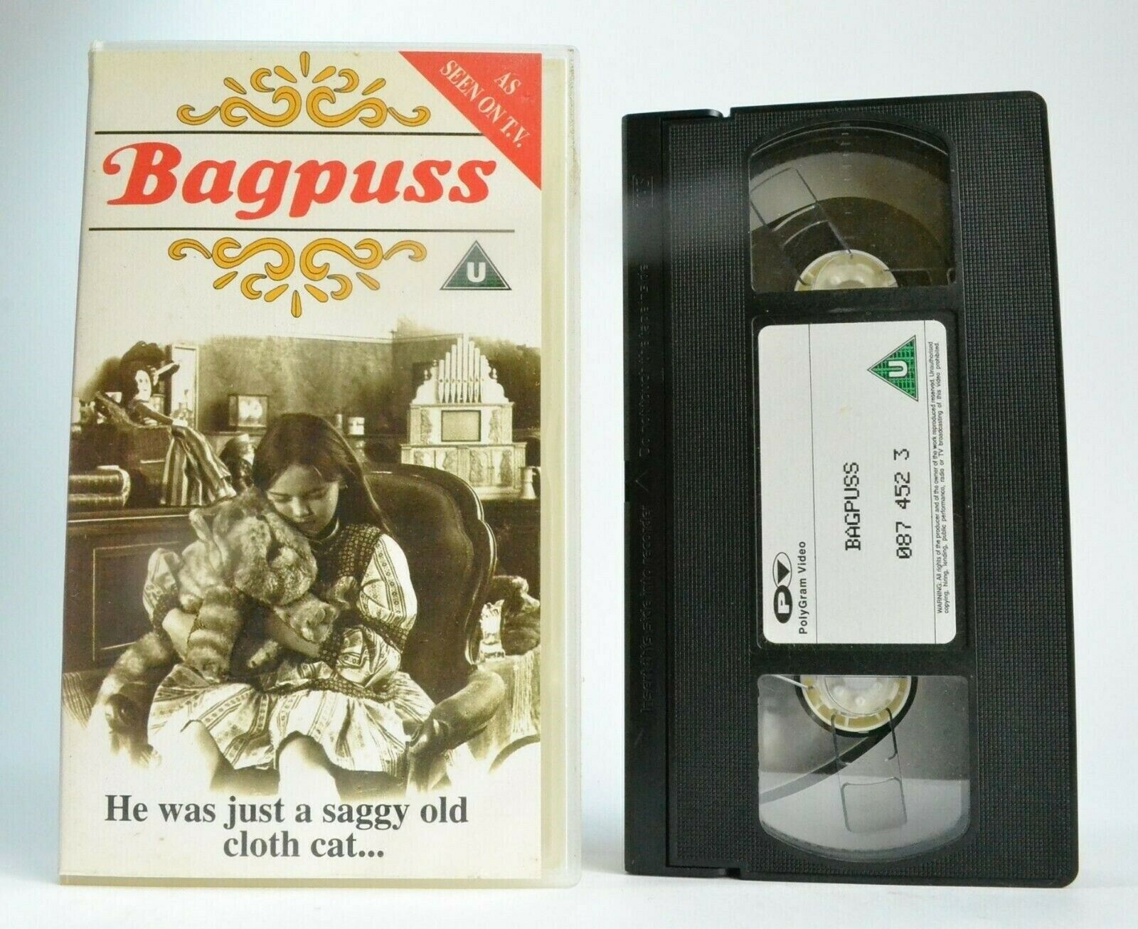 Bagpuss: 'The Mouse Mill' -<Old Cloth Cat>- [Oliver Postgate] - Children's - VHS-