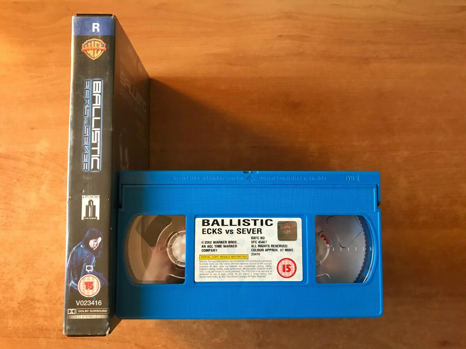 Ballistic - Ecks vs Sever - Lucy Lui / Banderas - Ex-Rental - Action Video - VHS-