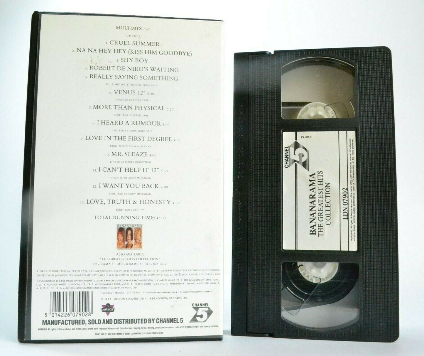 Bananarama: The Greatest Hits Collection -'I Want You Back' - Music - Pal VHS-