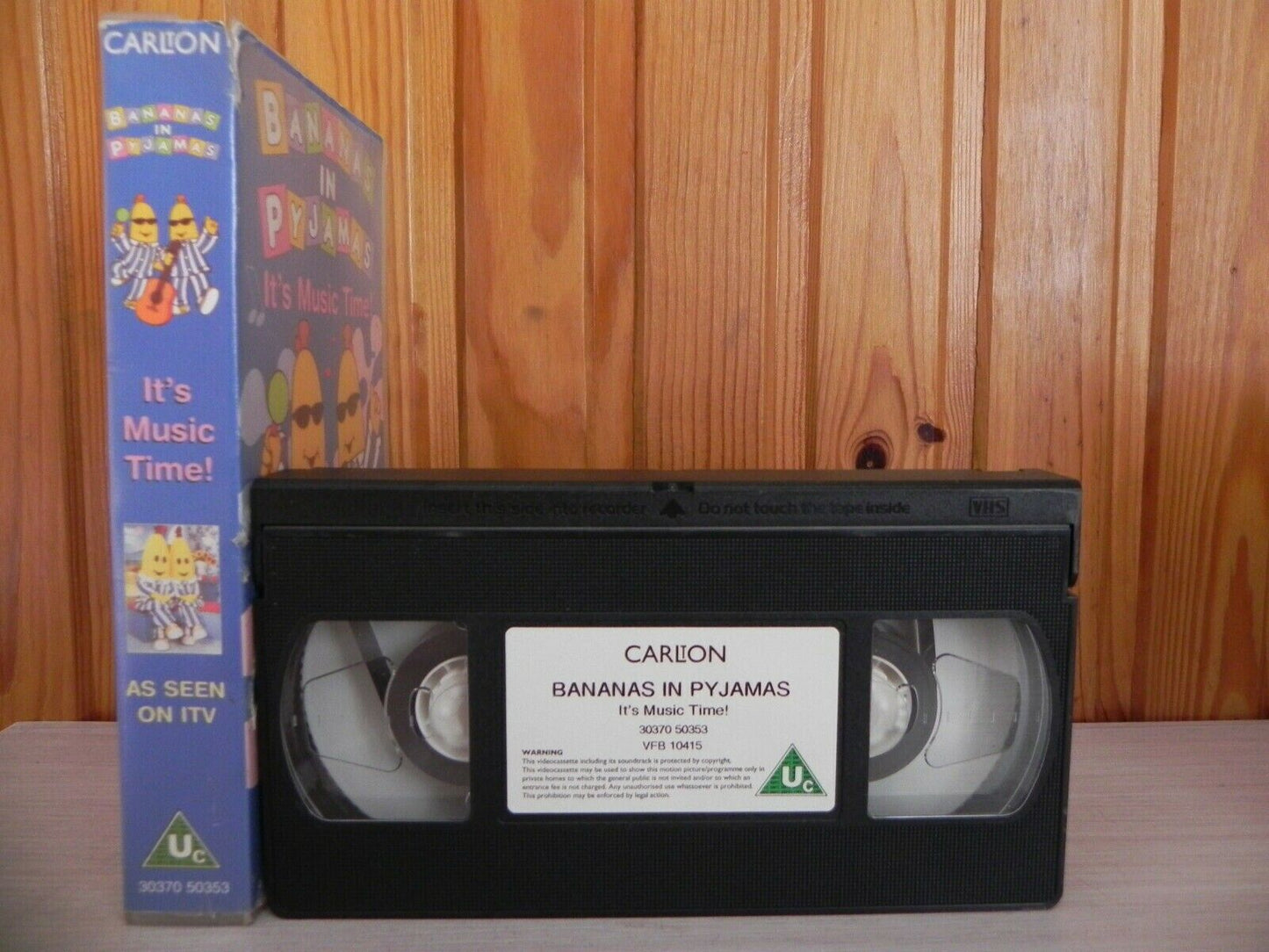 Bananas In Pajamas: (1996) It's Music Time - Helena Harris - Carey Blyton - VHS-