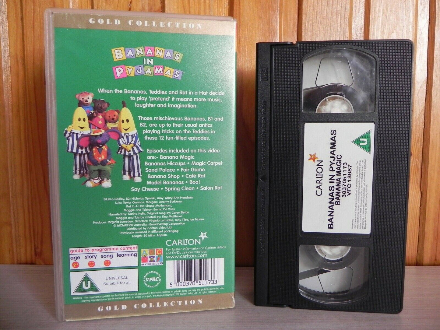 Bananas In Pyjamas: Banana Magic; [Gold Collection] Animated - Children's - Pal VHS-