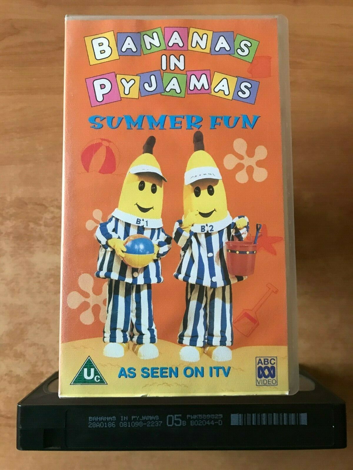 Bananas In Pyjamas: Summer Fun - Educational - Animated - Children's - Pal VHS-