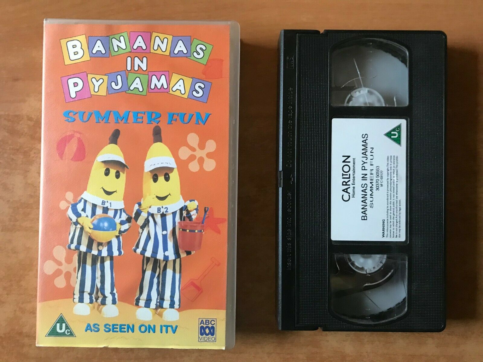 Bananas In Pyjamas: Summer Fun - Educational - Animated - Children's - Pal VHS-