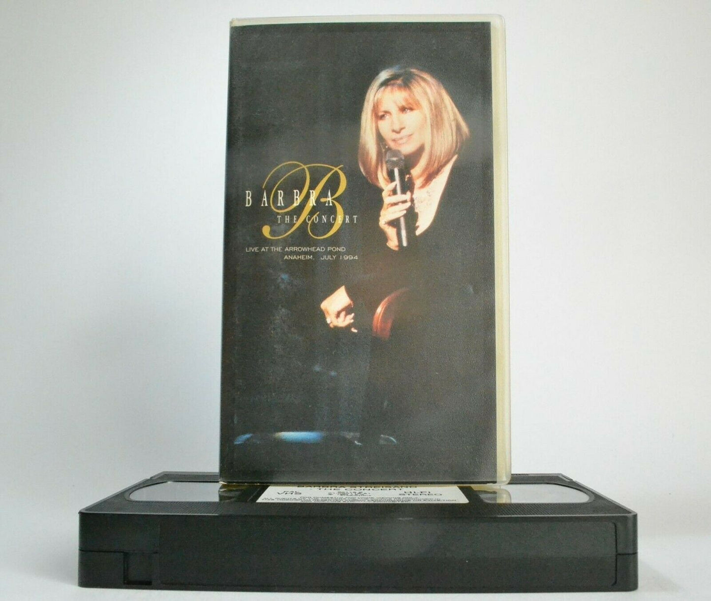 Barbara Streisand: The Concert -<<Arrowhead Pond / Anaheim>>- Music - Pal VHS-