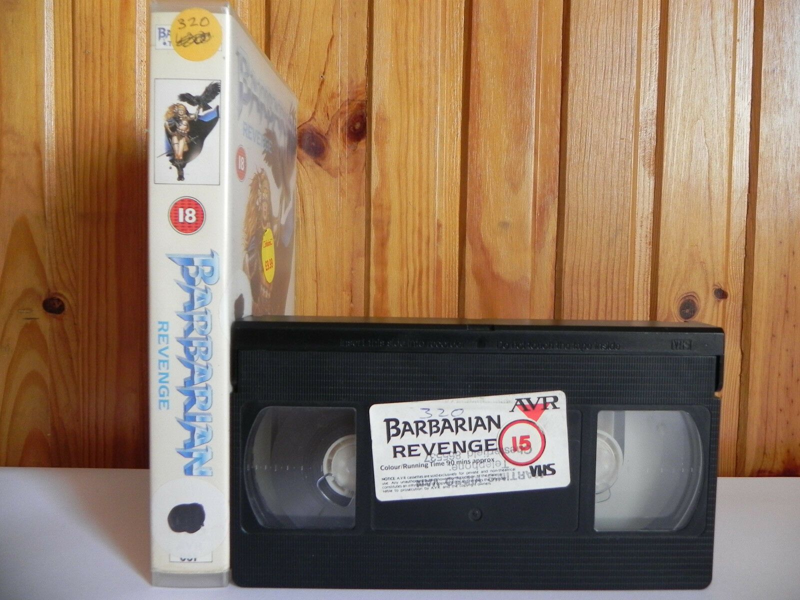 Barbarian: Revenge - AVR - Fantasy - Battle Of The Sexes - Large Box - Pal VHS-