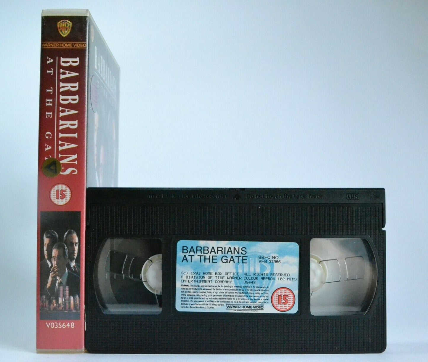 Barbarians At The Gate: (1993) TV Movie - Drama - Base On True Events - Pal VHS-