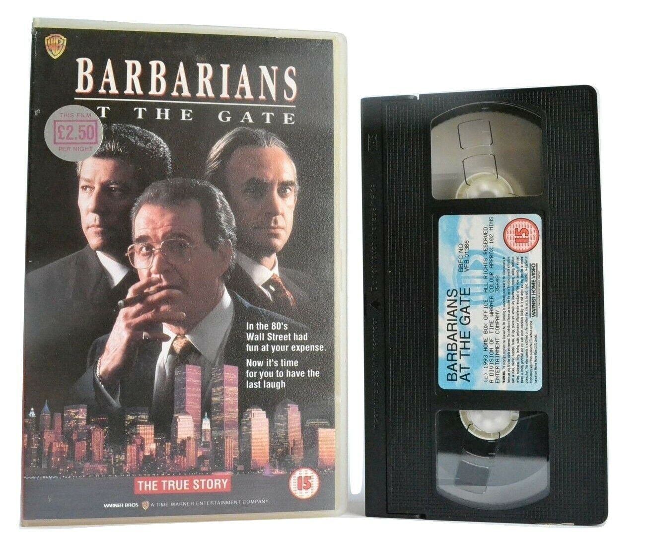 Barbarians At The Gate: (1993) TV Movie - Drama - Base On True Events - Pal VHS-