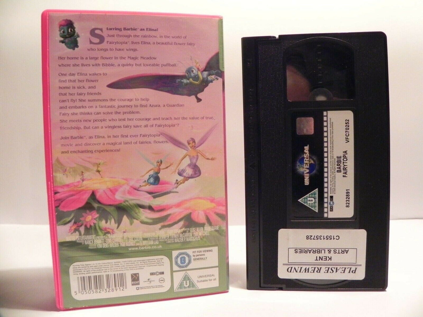 Barbie Fairytopia - Magic Animation - Enchanting Experiences - Children's - VHS-