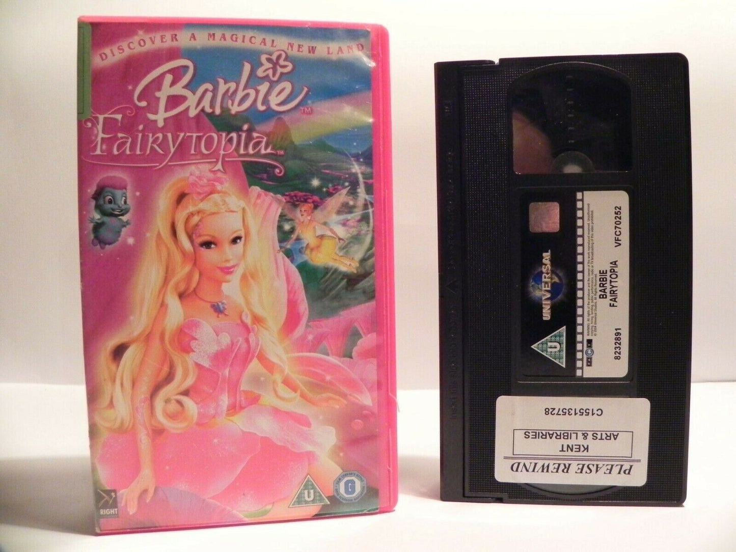 Barbie Fairytopia - Magic Animation - Enchanting Experiences - Children's - VHS-