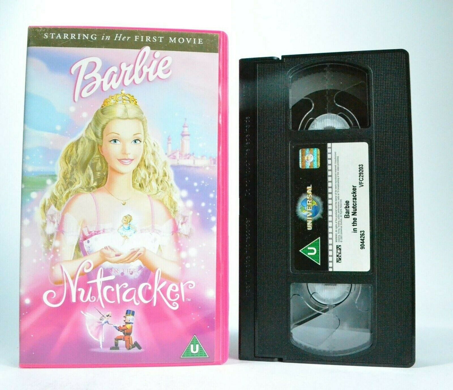 Barbie In The Nutcracker: 1st Barbie Movie - Computer Animation - Kids - Pal VHS-