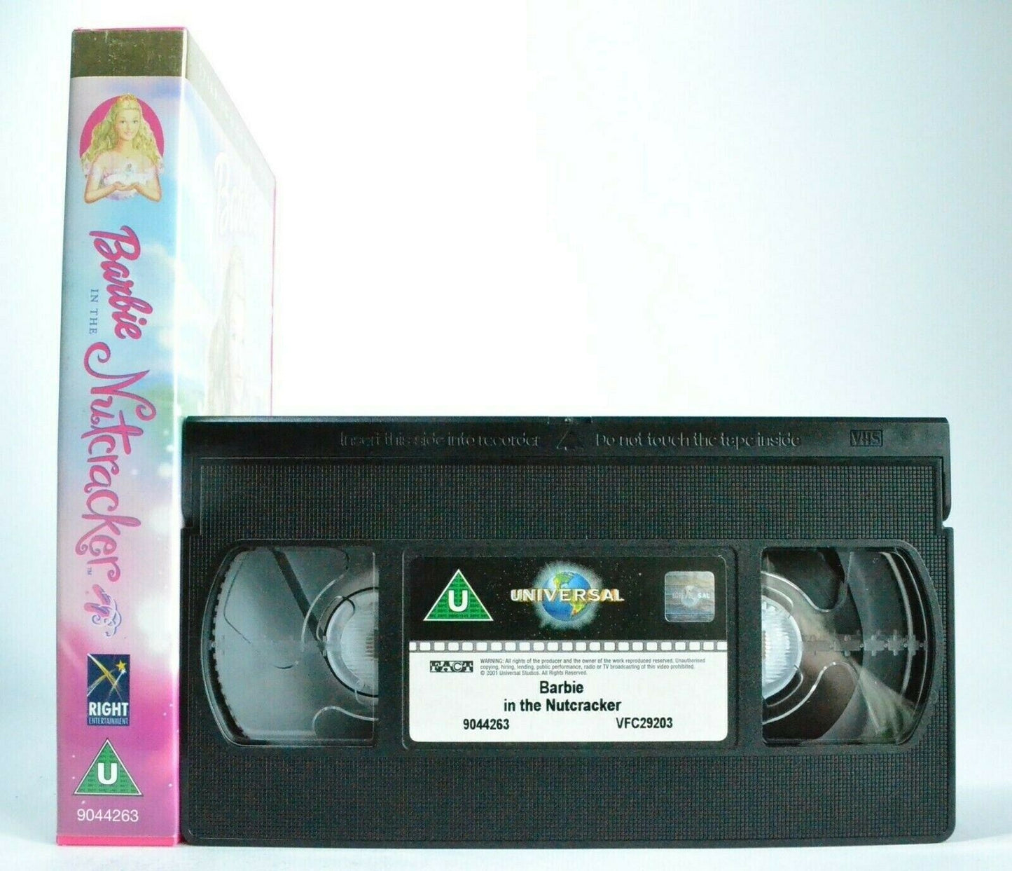 Barbie In The Nutcracker: 1st Barbie Movie - Computer Animation - Kids - Pal VHS-