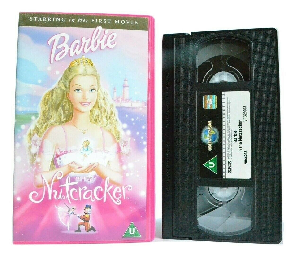 Barbie In The Nutcracker: 1st Barbie Movie - Computer Animation - Kids - Pal VHS-