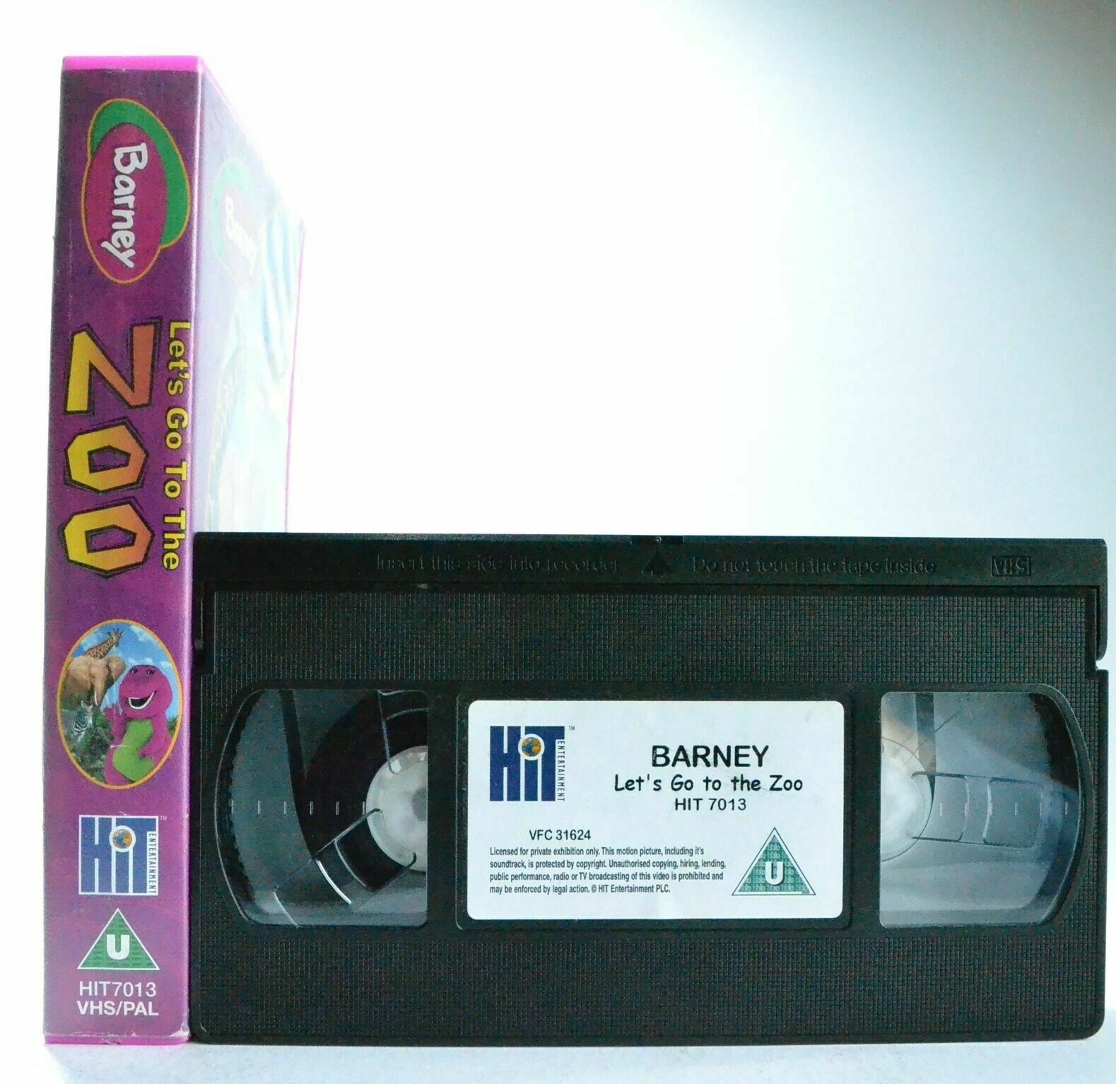 Barney: Let's Go To The Zoo - Animated - Educational - Animal Fun - Kids - VHS-