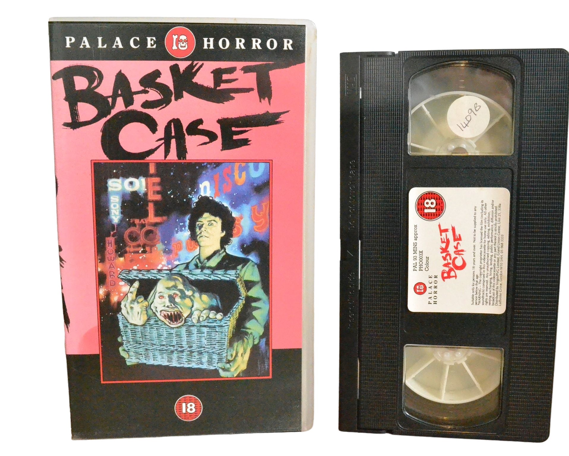 Basket high quality case VHS horror used rare